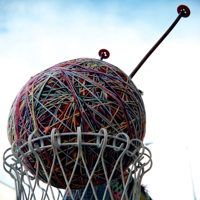 &ldquo;World&rsquo;s Largest Ball of Yarn&rdquo; by Kirk Olson is licensed under CC BY 2.0